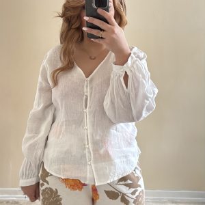 شومیز لینن رستا