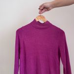 بافت یقه اسکی زنانه