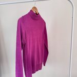 بافت یقه اسکی زنانه