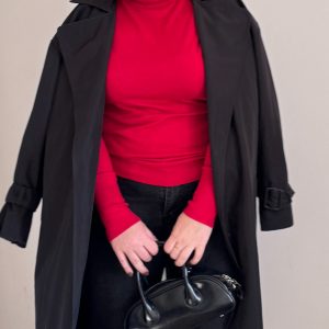 بلوز بافت یقه اسکی